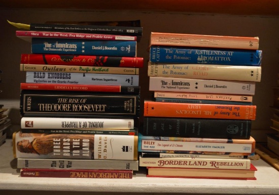 Box of Assorted Books on The Civil War