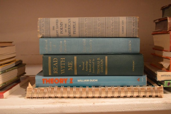 (5) Assorted Books
