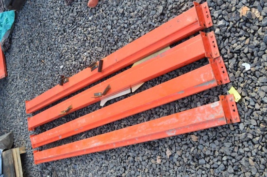 (5) Pallet Rack 8ft x 6in Cross Members