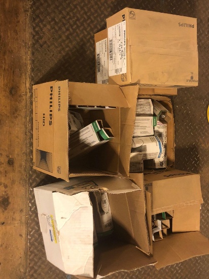 Assortment Of High Pressure Sodium Light Bulbs