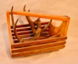 (2) Deer Sheds, Wooden Basket