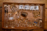 17 Shot Glasses, Incl: Isle of Wight & 