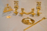 6 Brass Decorative Art Items