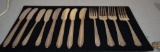 (18)Assorted Pieces of Mixed Silver Plated Flatware