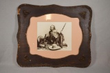 Framed Photograph of buffalo Bill Cody in Antique Frame