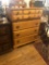 Crawford Furniture Hard Rock Oak Dresser