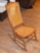 Caned Wicker Rocking Chair