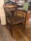Oak Hotel Dining Room Chair from Pasadena Ca. W/ Cane Seats
