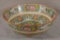 Coin Medallion Chinese Porcelain, Punch Bowl, 10 1/4