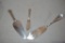 3 Sterling Plated Serving Knives