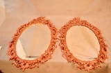 (2)Rose Gold Mirrors