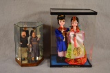 2 Cased Sets of Dolls
