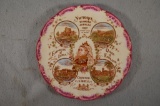 Victoria Diamond Jubilee Commemorative Plate 1897