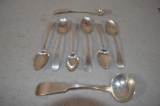 8 Silver Plated Spoons