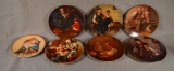7 Norman Rockwell Collector Plates - Incl: Music Maker & Ship Builder