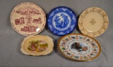 5 Ceramic Plates