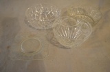 4 Piece Assorted Glass Ware