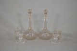 6 Pieces of Assorted Glass Ware