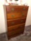 Vintage 5-Drawer Dresser w/ Brass Pulls