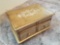 Wooden jewlery box (includes contents)