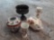 Assorted ceramic items