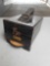 Griffin shoe shining station with locking money box