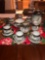 17-pc Kutani Hand Painted In Japan Tea set