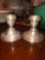 (2) Weighted Sterling Silver Candle Holders