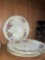 (5)Homer Laughlin Virginia Rose Pattern Plates