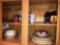 Cupboard of Assorted Diningware