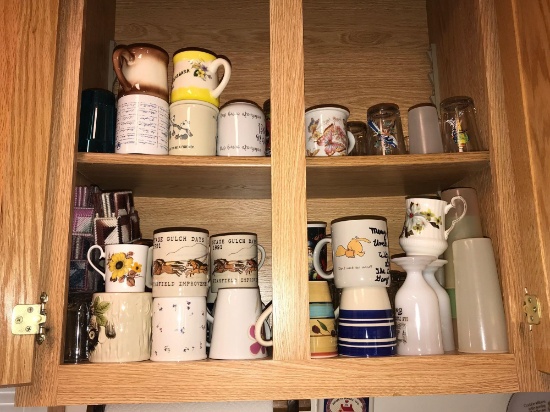 Contents of Cupboard