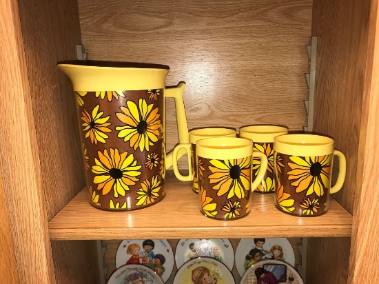 Five Piece West Bend Insulated Beverage Set