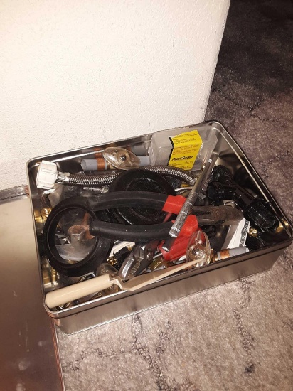 Tin of Assorted Tools