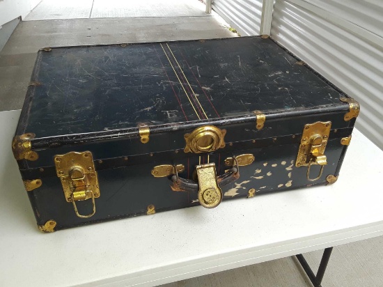 Black coach trunk from San Francisco