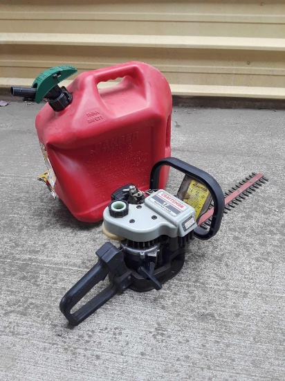 18" 23cc 2 cycle Craftsmen bushwacker and gas can