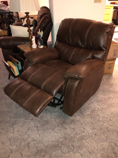 Cheers Leather Reclining Armchair