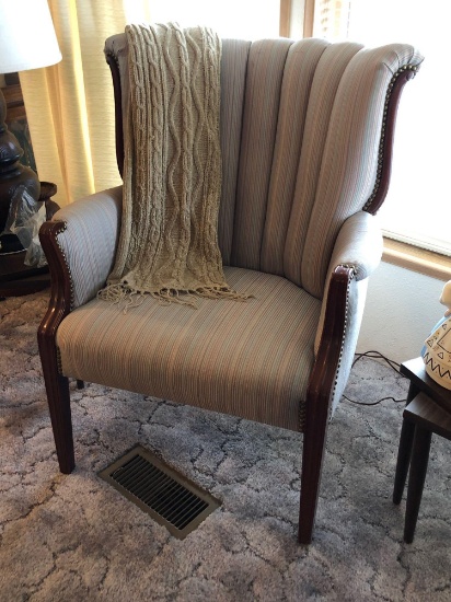 Tuck And Rolled Upholstered Armchair