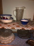 Assorted Serving Dishes Glass & Ceramic