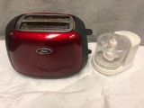 Oster 2 Slot Toaster and Proctor Silex Food Chopper