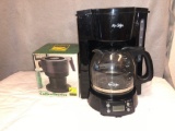 Mr.Coffee 12 Cup Programmable Coffee Maker and Microwave Coffee Brewer