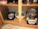 Contents of Bottom Shelf of Bottom Kitchen Cabinet