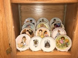 (13) Decorative Avon Collector Plates