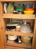 Cupboard of Assorted Tupperware