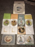 Assortment of Avon Mother's Day Collector Plates