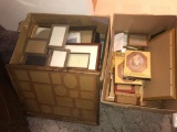 Two Boxes of Picture Frames