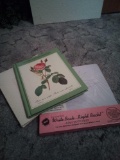 The Avon Calendar of Roses 1983 & 4 in 1 Stationery, Includes (16) Self Mailing Sheets, (16) Blank