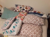 (8) Assorted Pillows