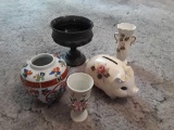 Assorted ceramic items