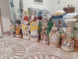 (7) porcelain figurines