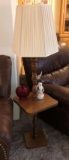 Floor Lamp w/ Built In Table